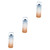 Amosfun 3 Pcs Graduated Kettle Reusable Water Jug Reusable Water Bottles Large Water Bottle Water Cup Water Bottles for Women Drinking Cup with Straw Yoga Water Portable Computer Travel
