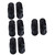 Toddmomy 8 Pcs Kayak Handrail Canoe Boat Carry Handle Kayak Accessories Ocean Kayak Canoe Carry Handle Kayak Carrying Handle Kayak Carry Fixing Handle Leather Outdoor Boat