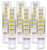 iRotYi (6-Pack) G9 LED Light Bulbs, 75pcs SMD-2835 LEDs, 7W(70W Halogen Equivalent),700LM,AC 110V - 130V,Cool White 6000-6500 Kelvin,G9 Base
