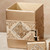 Touch of Class Majesty Wastebasket Champagne Gold
