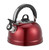 Tea Kettle Stovetop Whistling Tea Kettle Whistling Tea Kettle Stainless Steel Tea Pot Tea Kettle Stovetop Whistling Kettle With Cool Grip Handle Stove Top Kettle Tea Kettle for Stove Top (Color : Red