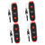 BESPORTBLE 4pcs 3 Electronic Whistle Referee Whistle Whistle Sports Whistle Football Toys Whistle Coaching Whistle Teacher Whistle Hand Whistle for Coaches Handheld Battery Abs