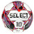 Select Numero 10 V22 Soccer Ball, White/Red/Purple, Size 5