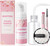 Lash Shampoo for Lash Extensions, Eyelash Extension Cleanser with Reusable Rinse Bottle and Makeup Remover Pad, One Cleansing Brush and Mascara Brush, Lash Cleaner for Home Care and Salon Use, 60ml