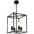 QLXTeltd 4-Light Black Farmhouse Chandelier Light Fixture Rustic Industrial Pendant Light Adjustable Metal Cage Hanging Lights for Kitchen Island, Foyer,Dining Room, Entryway, Hallway QLXTeltd 4-Light Black Farmhouse Chandelier Light Fixture Rustic Industrial Pendant Light Adjustable Metal Cage Hanging Lights for Kitchen Island, Foyer,Dining Room, Entryway, Hallway