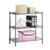 XIAOSENLIN 3 Tier Wire Shelving Metal Storage Rack Adjustable Shelves, Standing Storage Shelf Units for Laundry Bathroom Kitchen Pantry Closet (Silver-3-Tier)