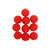 10PCS Red Sponge Balls Soft Magic Tool Sponge Balls,Lightweight Mini Sponge Balls Magic Street Classical Comedy Trick Props(2.5cm)