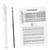 SUPVOX 8 Beginner Recorder Descant Soprano Recorder Alto Recorder Professional Soprano Recorder Flute Plastic Soprano Recorder Music Recorder G Key Recorder Baroque Abs Logger