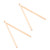 2 Pairs Children's Drumsticks Beginner Drum Sticks Wood Tip Drumsticks Standard Drumsticks Mallet Kids Musical Instruments Percussion Instrument Stick Drum Set Maple Wooden Toddler