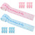 2 Rolls Baby Shower Measuring Tape, Belly Measure Game, Tummy Measuring Tape Tummy Measure Baby Shower Party Favors Measure Tape Game Supplies(Size:3.94 x 74.8inch)