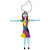 Nightmare Before Christmas Sally Bendable PVC Key Ring Toy, Multicolor