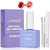 SPTHTHHPY Gel Nail Polish Remover with Cuticle Pusher and Nail Polish Scraper Nail File,Easily & Quickly Remove Gel,No Need for Foil,Soaking or Wrapping