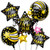 KatchOn, Giant New Years Eve Balloons Set - 40 Inch | Star Balloons | Happy New Year Balloons for New Years Decorations 2024 | Nye Decorations 2024, New Years Eve Party Supplies 2024 | Nye Balloons