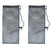 gofidin 2Pcs Mesh Gear Bag for Snorkel Scuba Equipment Swimming Dive Mesh Bags Fast Drying Dive Swimming Storage Mesh Bag Scuba Snorkel Gear Goggles Handbag