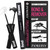Lash Bond and Remover, zanlufly 2 in 1 Cluster Lash Glue & Remover, Individual Lash Adhesive Waterproof Super Strong Hold 48 Hours Mascara Wand, Fast Removal Remover& No Residue