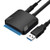 SATA to USB 3.0, SATA III Hard Drive Adapter Converter for 3.5/2.5 Inch HDD/SSD with 12V/2A Power Adapter