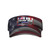 Fuck Biden Trump Won Even My Dog Hates Biden Stay Cool and Protected in The Sun with Our Sunscreen Visor Cap - Perfect for Outdoor Activities Black