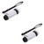 Abaodam 2pcs Portable Microscope Monocular Laboratory Toy Handheld Magnifier Pocket Microscope Specimen Microscope Toy School Magnifier Kids Magnifying Glass Child Abs Gift Miniature White