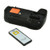 Jupio JBGN010 Battery Grip Battery Grip for Nikon D600 / D610 (MB-D14) with a Wireless Remote Control, Black