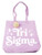 Sigma Sigma Sigma Retro Pom Pom Tote Bag