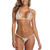SHERRYLO Fishnet Micro Bikini for Women Mini Triangle Top G String Thong Bottom See Through Mesh Bikinis