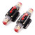 60A Audio Inline Circuit Breaker Reset Fuse PowMr Reset Fuse Holder 60 amp with Manual Reset for 12V-24V DC Car Audio, Stereo Switch and Solar Inverter System (2 Pack)