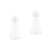 GLEAVI 2 Pcs Potassium Iodide Graduated Glass Flask Erlenmeyer Flask 2000ml Reaction Flask Beakers and Test 1000ml Beaker 50ml Erlenmeyer Flasks Triangle Mason Jar Student Use