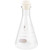 ULTECHNOVO 1PC lab Glass Flask Beaker with lid Science beakers and Conical Flask for Chemistry Borosilicate erlenmeyer Flask beakers and Test Tubes flasks Graduated Cylinder Scale Student use