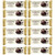 GODIVA MASTERPIECE DARK CHOCOLATE GANACHE HEART VALENTINE'S DAY 1 OZ BARS 12 COUNT