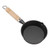 Mini Cast Iron Skillet, 5 Inch Nonstick Egg Frying Pan Small Cast Iron Frying Pan with Wooden Handle Round Frying Pan Omelet Pan for Cooking