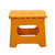 Folding Step Stool, Portable Step-up Stool, Non-slip Feet Folding Step Stand, Strong Weighing Capacity Step Stool with Handle, Lightweight High Load-Bearing Folding Stool for Travel Kitchen Bathroom