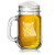 16oz Mason Jar Glass Mug w/Handle Gift Owl Head