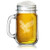 16oz Mason Jar Glass Mug w/Handle Gift Owl Flying