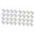 Hemobllo 200 PCS Through Hole Network Crystal connectors Network Connector Cat6 Ends Pass Through Ethernet Insert Network Cable Plug UTP Network Plug White Gilded Cable end