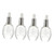 VINTORKY 4pcs Travel Liquid Container Makeup Containers Empty Dropper Bottles Subpackaging Bottle Vials Eye Dropper Bottle Essential Oil Pipette Bottles Essential Oil Bottle Glass