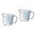 Zerodeko 2pcs Glass Beakers Cake Pan Heart Measuring Jugs Clear Measuring Liquid Measuring Cup Glass Measuring Cups High Borosilicate Glass Measuring Cup With Scale Child Graduated Cup