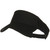 Cotton Twill Sun Visor - Black OSFM
