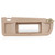 Right Passenger Side Beige Sun Visor for Honda Civic 2006 2007 2008 2009 2010 2011 Replace # 83280-SNA-A01ZA