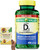 Spring Valley Vitamin D3 Supplement Softgels, 50 mcg (2,000 IU), 400 Count - Supports Bone & Immune Health, Gluten-Free - Bundle with 'Healthy Life, Simple Choices' Guide (2 Items)