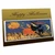 3dRose Vintage Happy Halloween Witch on a Broom with Black Cat... - Desk Pad Place Mats (dpd-126084-1)