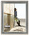 Malden International Designs Classic Silver Metal With Silver Beads 2-Tone Picture Frame, 8x10, Silver