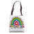 Homeschool Mom Rainbow Homeschooling Mother Tote Bag
