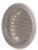 LOMANCO CV2BRB 6PK BRN 2" Circle Vent