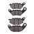 KYN for Yamaha YZF-R3 (321cc) 2015 2016 2017 2018 2019 2020 YZFR3 Motorcycle Front Rear Brake Pads Organic Disc