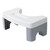 OHPHCALL 1pc Toilet Stool Footstool Squat Foot Toilet Chair Bathroom Potty Stool Bedside Step Stool Portable Potty Kid Tools Folding Toilet Footstool Travel White Foldable Urinal Pp