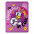 Northwest Donald Duck/Daisy Duck Micro Raschel Throw Blanket, 46" x 60", Cool Daisy