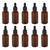 Mobestech 10 Pcs Glass Eye Dropper Bottle Small Glass Sample Bottle Glass Dropper Empty Bottles Glass Pipette Essential Oil Dropper Bottle Small Glass Spray Mini Spray Bottle Travel