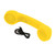 Wireless Retro Telephone Handset, Bluetooth Radiation Proof Handset Receivers Headphones for a Mobile Phone with Comfortable Call (Yellow)
