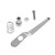 Microscope Accessories Kit Stainless Steel Specimen Holder Slides Clips for Biological Microscope Microscope Slides