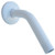 LASCO 08-5515 6-Inch Wall Flange Shower Arm, White Finish